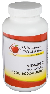 Vitamin E Natural 400IU (600 caps)